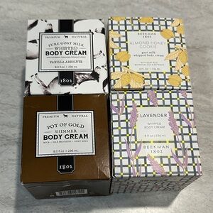 4 Beekman 1802 Whipped Body Cream